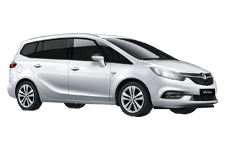 Van Rental Coventry - Vauxhall Zafira 5 + 2 - Minibus hire Coventry